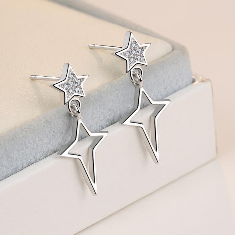 Lindon Zircon Copper Alloy Earrings Drop Earrings For Women Wedding Party Gifts