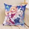 NNekopara Anime Cushion Cover Soft Plush Throw Pillow Cover  DoubleSided Decorative Cushion Case  Sofa Bedroom Home Decor