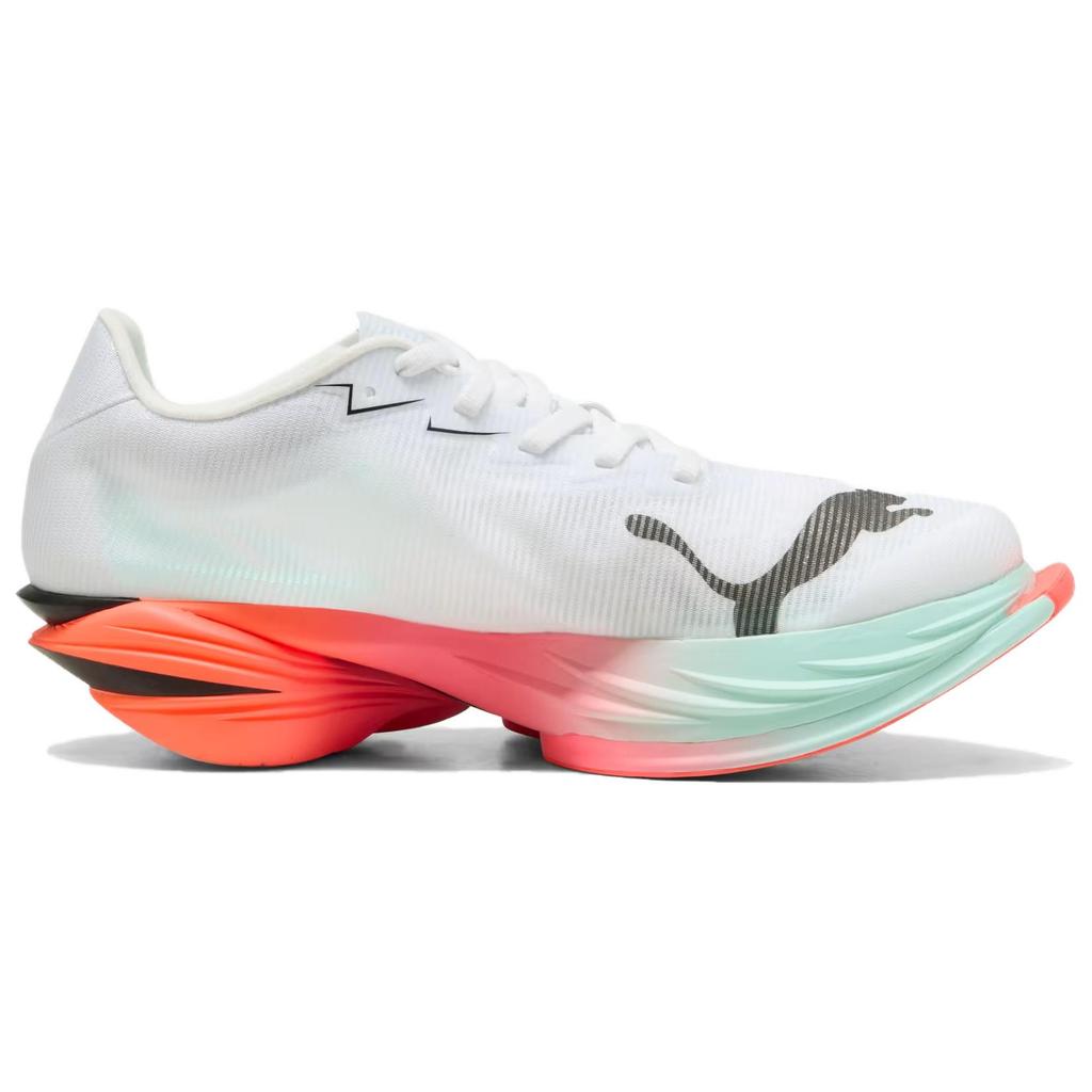 Puma Fast-R Nitro Elite 3 White Glowing Red Mint Women Sneakers Mint-Melt 312061-01