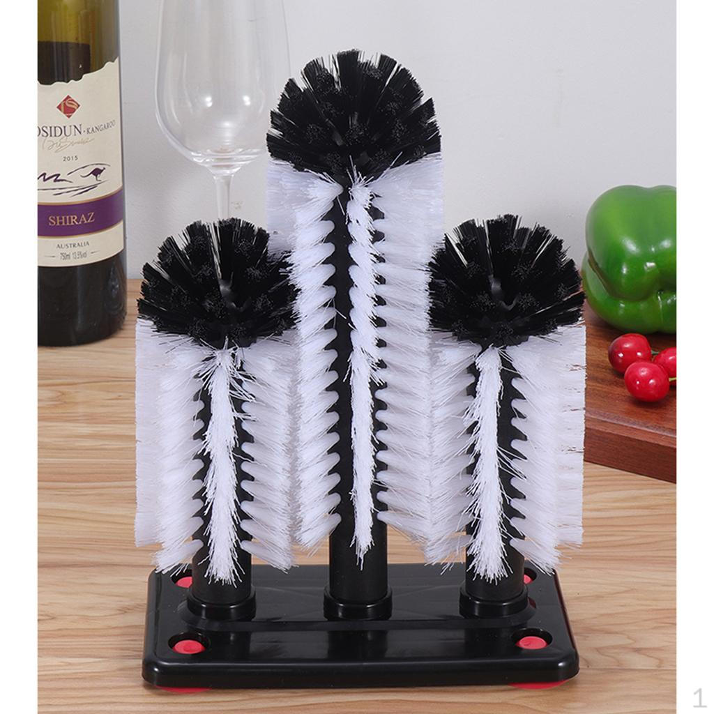 Brush Flexible Bottle Washer,Multi-Function Household Cleaning Tools for of Decanters,