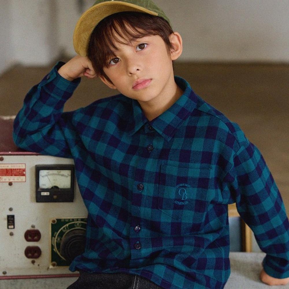 

Olivan Oxford Shirt Green painted/130