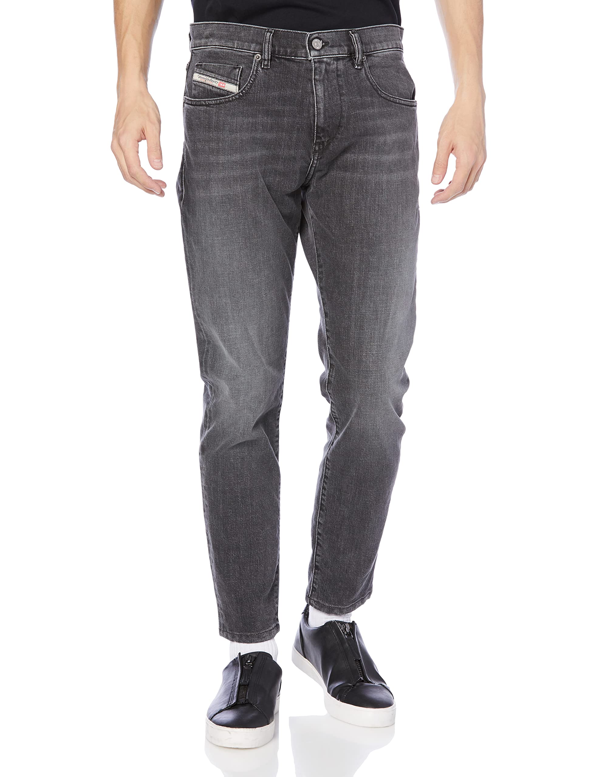 

DIESEL DIESEL SS22 Denim Pants Slim Fit Gray Sustainable A0356209C47 29inch Black 02 Men s чорний
