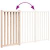 Vidaxl Składana Bramka Zabezpieczająca Dla Psa, 3 Panele, 150 Cm