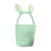 Portable Hanging Easters Decors Basket Rabbits Shape Easters Organizers  Basket For Kids Room Decors And Gift Presentation