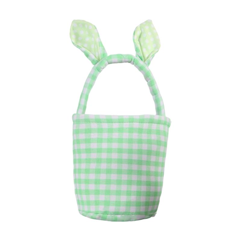 Portable Hanging Easters Decors Basket Rabbits Shape Easters Organizers  Basket For Kids Room Decors And Gift Presentation