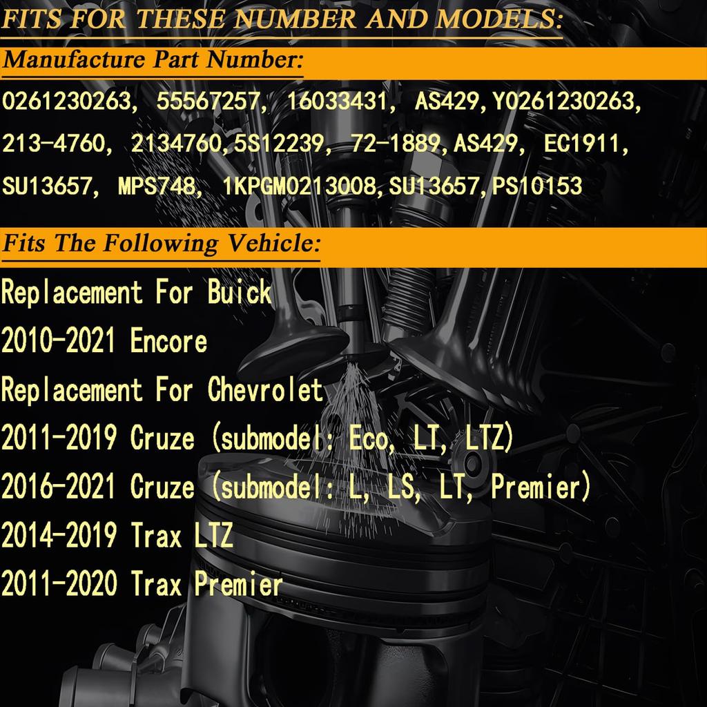 1PCS 0261230262 55567257 Manifold Absolute Pressure (MAP) Sensor Harness Connector Plug Replacement for Buick Encore 2011-2020,Chevrolet Cruze LT