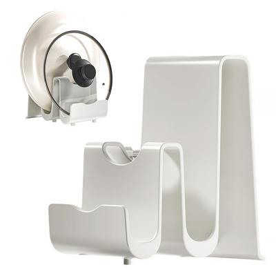 Stylish Pot Lid Cutting Board Recipe Temporary Pot Lid Kitchen Lid Stand, Stand, Holder, Holder, Stand.