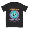 Lumalee Theres No Sunshine Only Darkness TShirt Unisex Womens Pure Cotton T Shirts Marios Short Sleeve Tees New Arrival Clothes