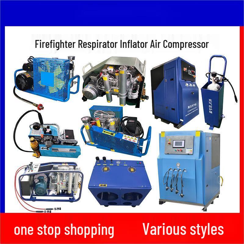 High-Pressure Air Compressor for SCBA & Diving Tanks
