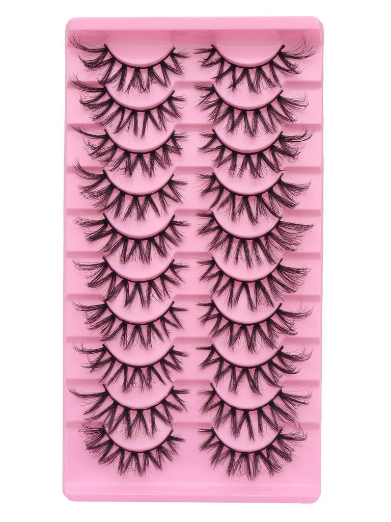New 3D Cat Eye False Eyelashes - Super Natural Look