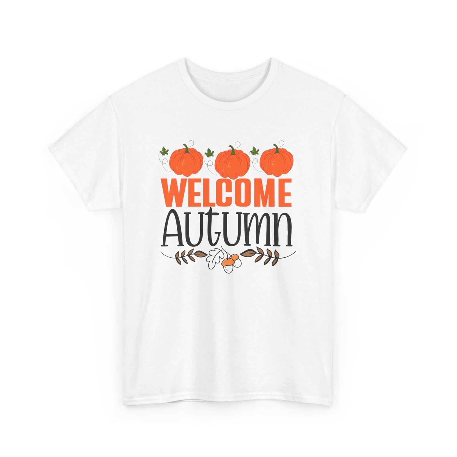 Fall Aesthetic T-Shirt | Autumn Leaves Pumpkin Tee | Welcome Autumn Shirt XXL