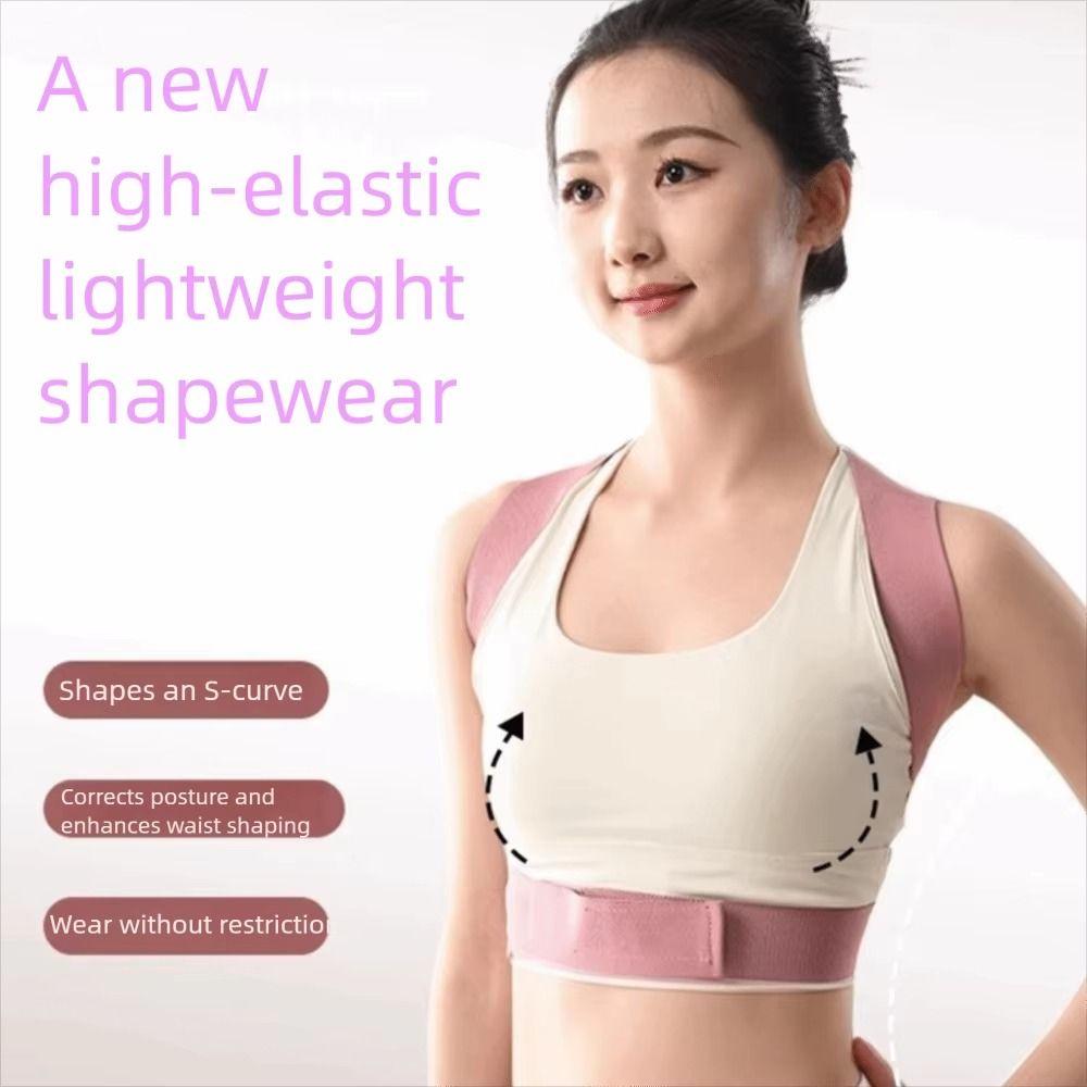 Invisibility Back Support Belt Adjustable Corrector Corset Back Neck Brace  Spine Support