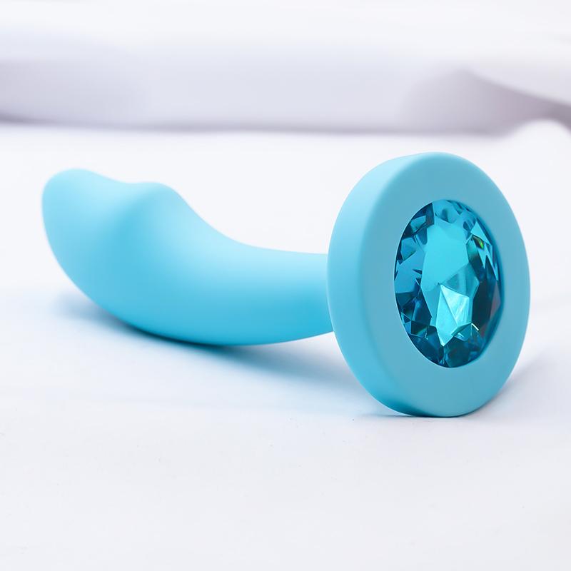 Silicone Anal Plug for Woman 3 Sizes Butt Plug Crystal Base Analplug Sex Toys For Woman Men Anal Toys Anal Dildo Adult Toys