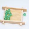 Dongling Jade Chalcedony Green Round Beads for DIY Jewelry Crafting