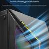 Voyager V8 RGB Gaming PC Case with Side Transparency