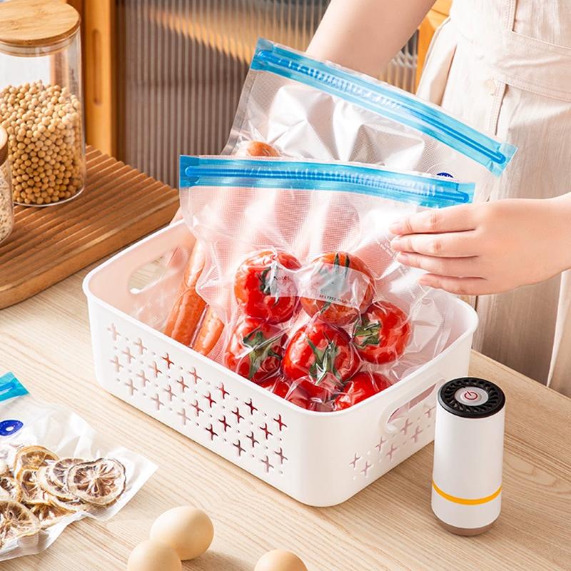 Convenient Food Vacuum Sealing Machine,rechargeable,used for Sealing Preservation To Extend Food Storage Time,kitchen Accessory