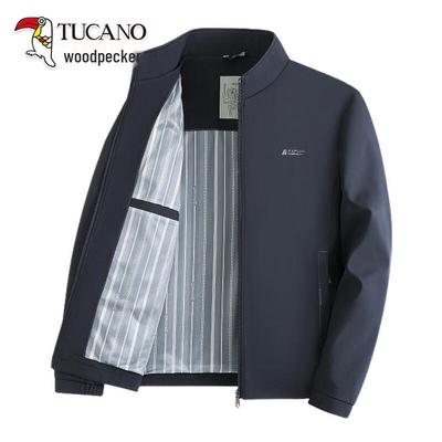 Men's Business Casual Stand Collar Jacket