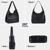 Large Capacity Soft Leather Tote - 2025 Spring/Summer Commuting & Versatile Single Shoulder Bag for College Women
