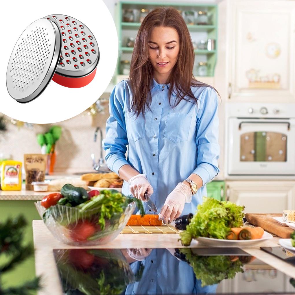 Cheese Graters PP Workmanship Vegetable Craftsmanship Utensils Grinding Tool with Brush Kitchen Supplies Metal Zester