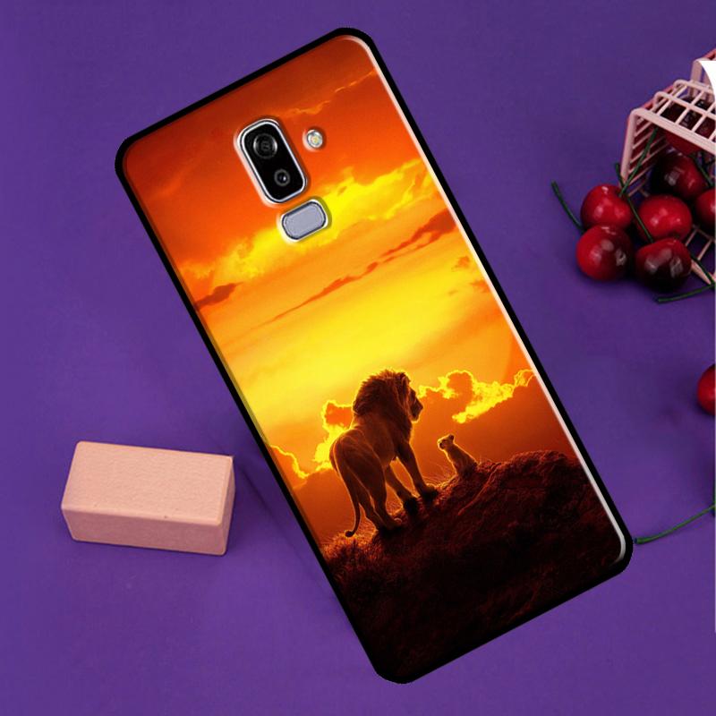 The Animal Lion Phone Case For Samsung Galaxy J3 J5 J7 2017 J1 A5 A3 2016 J8 J4 J6 Plus A6 A8 A7 A9 2018