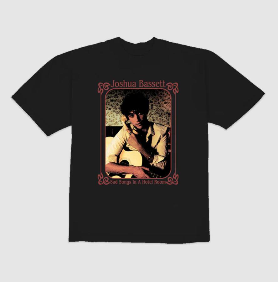 Joshua Bassett Sad Songs Face Short Tee For Men Women Cotton Shirt Unisex T-Shirt XXL