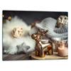 Glass Board Cutting Board 52X40 Christmas