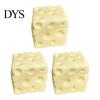 Stress Relief Toy 1/2/3Pcs Flour Filled Cheese Squeeze Cube Fidget Kids Focus Aid Relaxation Soft Ball Simulated Sensory Quiet