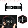 Ergonomic Modification Paddles Fit 14in Concave Steering Wheel Easy Installation Replacement Paddle Shifters for T300RS