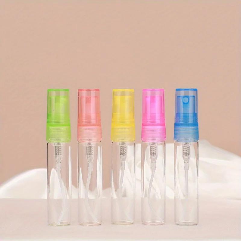 10pcs 5ML/10ML Perfume Bottle Portable Refillable Empty Containers Cosmetic Spray Atomizer Travel Sub-Bottle Ultra Mist Sprayer