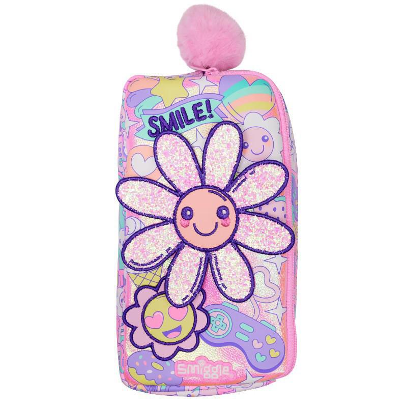 Smiggle Australia Large Cartoon Pencil Case for Primary & Secondary Students