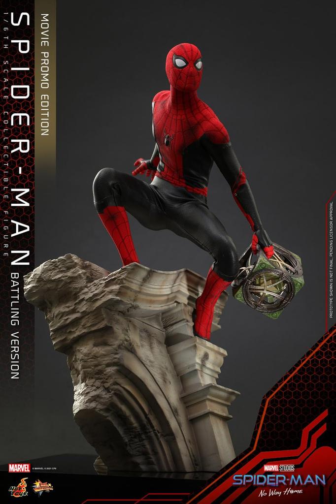 [Movie Masterpiece] Spider-Man: No Way Home 1/6 Scale Figure Spider-Man (Battle Version) [Promo Edition]