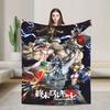 Buddha Record Of Ragnarok Blanket Quality Soft  Throw Blanket Spring Kids Bedroom Graphic Bedspread