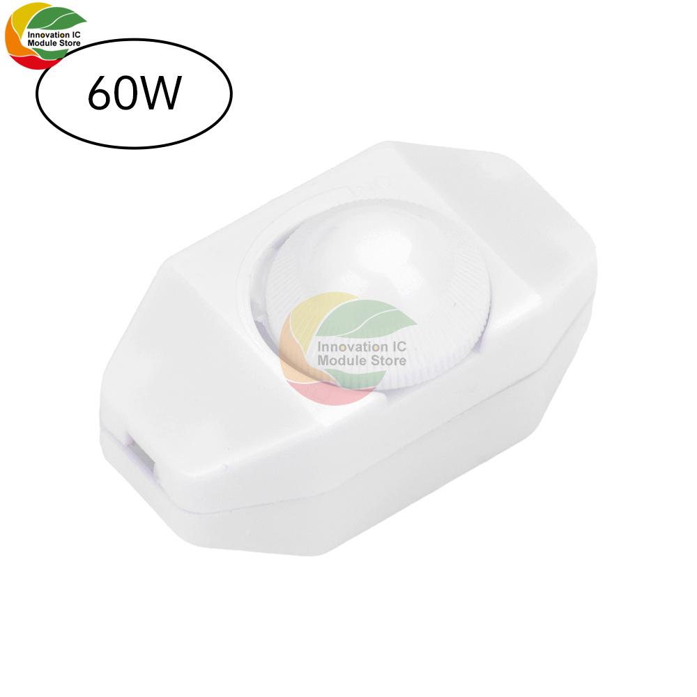 60W/300W Dimmer Switch Adjustable Controller 220V Lamp Dimmer Cord Switch Floor accessories Lamp Dimming On Off High Quality