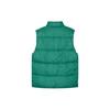 UNIQLO Solid Color Zipper Down Padded Loose Sleeveless Stand Collar Vest Unisex vests Light-Green 457940-55