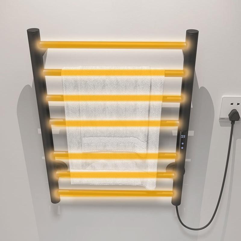 Stainless Steel Electric Towel Rack Household Bathroom Intelligent Constant Temperature Towel Drying And Disinfection Device