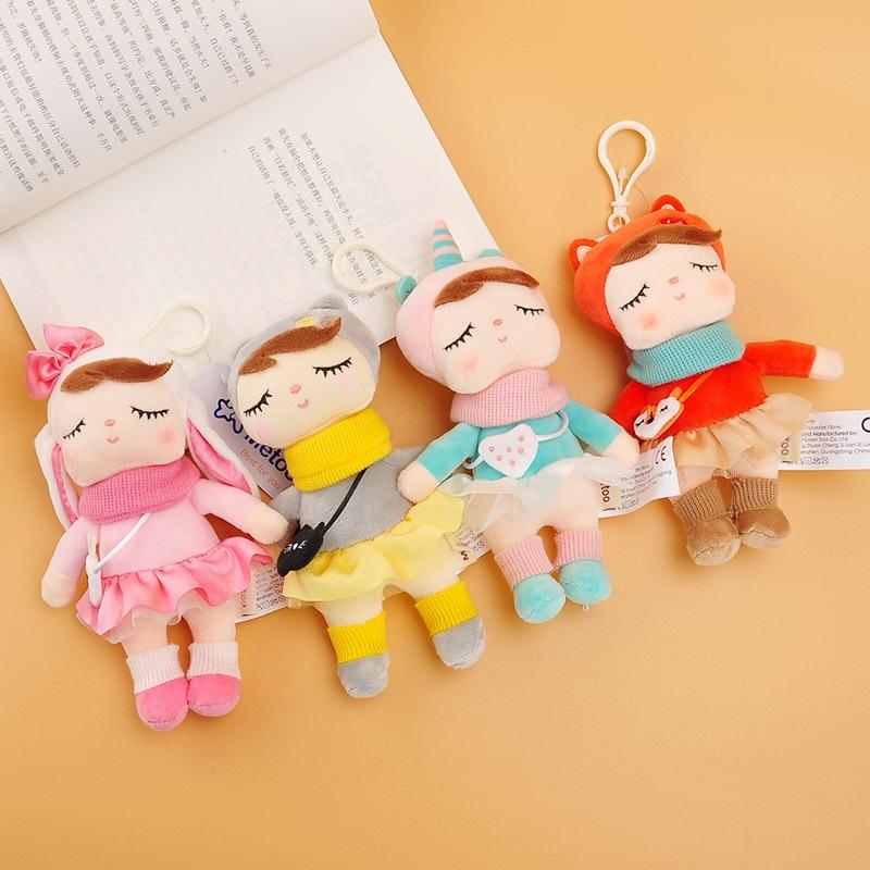 Non-Toxic Metoo Mini Angela In The Forest Animal Plush Doll Charm Cute Soft Stuffed Toys Bag Pendantkids And Baby Holiday Gifts