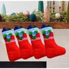 Hanging Bag In Pack 4 Christmas Day Decoration Item|Lovely Hanging Xmas Scoks|Hanging Decor for All Party & Festival |Stockings Decorative