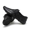 New Crocodile Leather Men Loafers Breathable Large Size Driving Shoes Casual 38-47