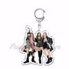 Hot Popular Korean Fashion Kpop Girls Band Keychain for Women Man Bag Accessories Bag Key Chain Ring Keychains Jewelry Fans Gift
