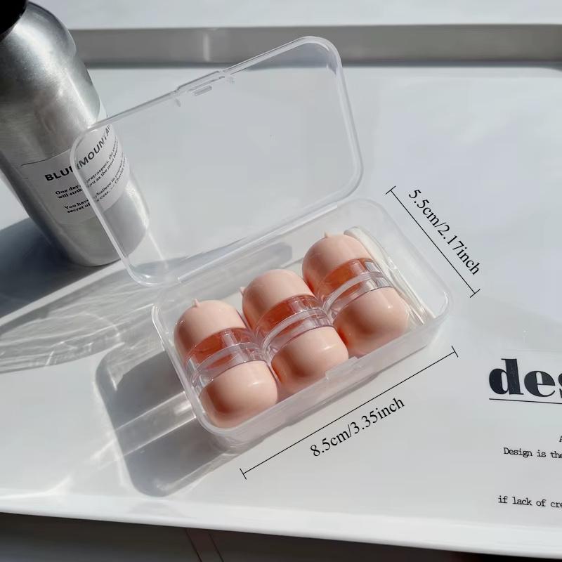 3Pair/Box Contact Lens Case Container Eye Contacts Women Travel Contact Lenses Case Leakproof Kit Holder Soak Box Easy Carry New