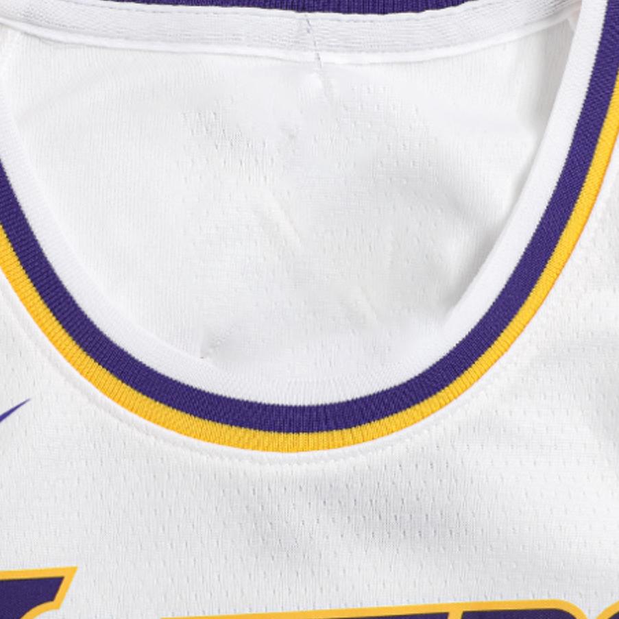 Nike Neformální sportovní souprava Lakers Tým James 6 Dres Dětské sportovní oblečení Bílá 3Z2B7BZ1P-LAK06