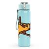 1PC Weightlifting Bulldog 750ml Color Plastic Sports Water Bottle Leakproof Flip Straw Lid Suitable for Sports Office Home Use