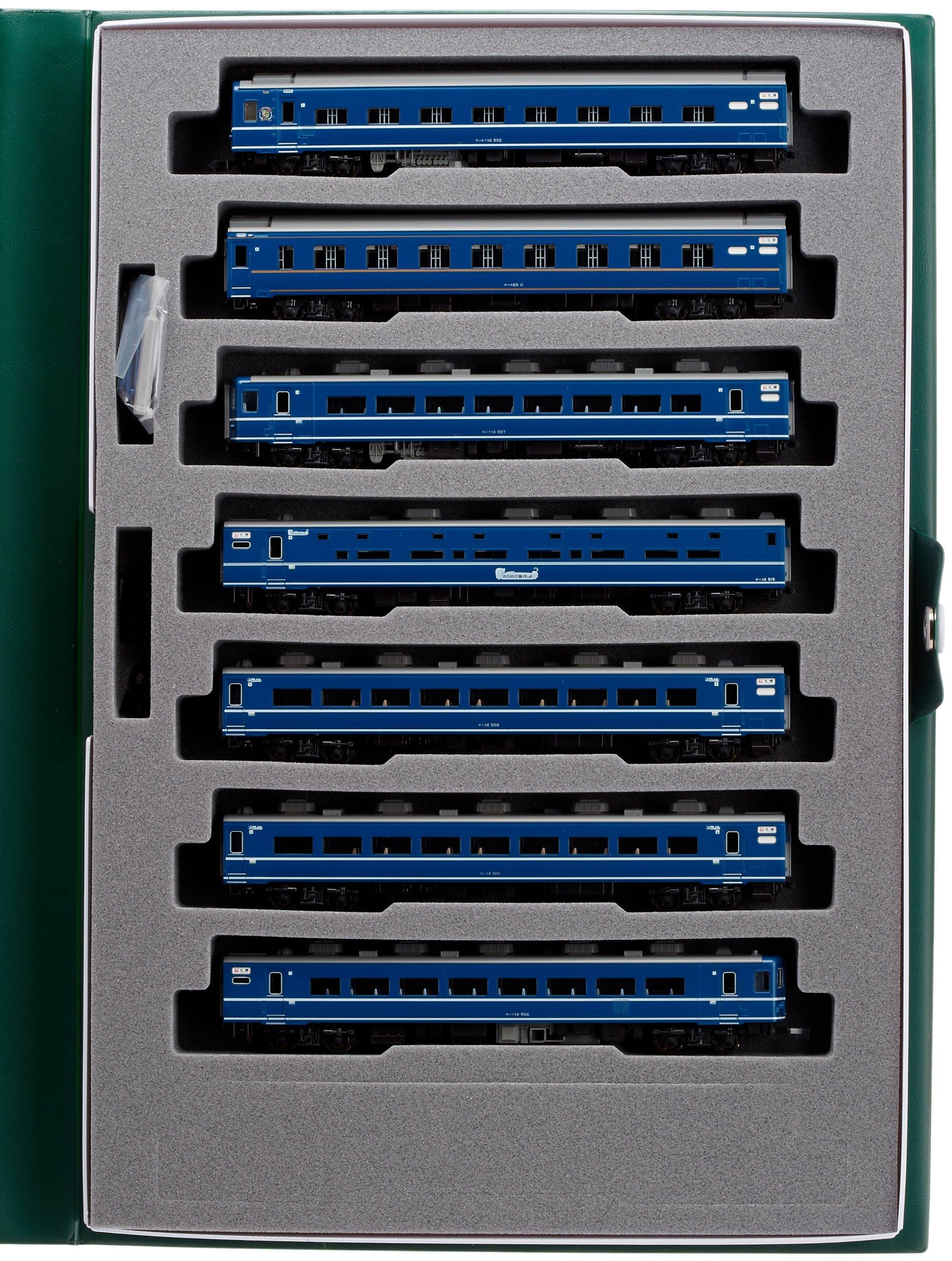 

KATO N масштаб ночной экспресс Хамасу базовый набор модель железной дороги пассажирский вагон 7 вагонов 10-1138