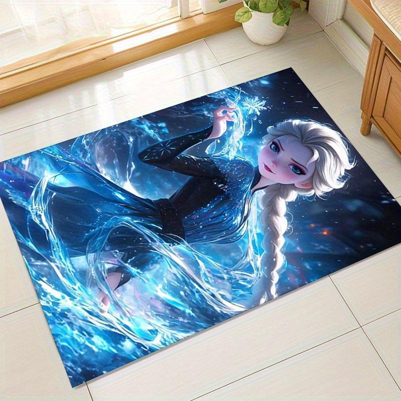 

1pc. Elsa Frozen Ice Magic Home Office Chair Rug Outdoor Carpet Gift Decorativez049023 60cm by 90cm