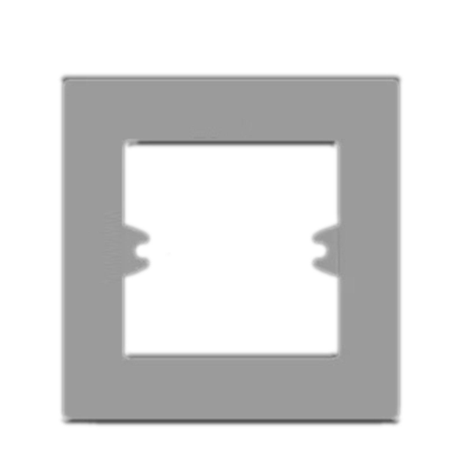 

Тип 86 Настінна керамічна плитка Панель вимикачів Кришка отвору Пластикові вимикачі Рамка розетки Настінні панелі Декоративна рамка Кришка 861 сірий