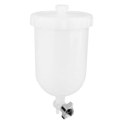 400ml Spray Gun Pot Side Feed Plastic Paint Cup for W101 W71 R-2 K-2 F-2 Spray Gun