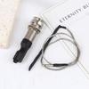 Universal 6.35Mm Pickup Guitar Endpin Preamp Pickup Bridge Saddle Piezo 6.35Mm Jack Socket With Ukulele Cylinder Acoustic Pickup