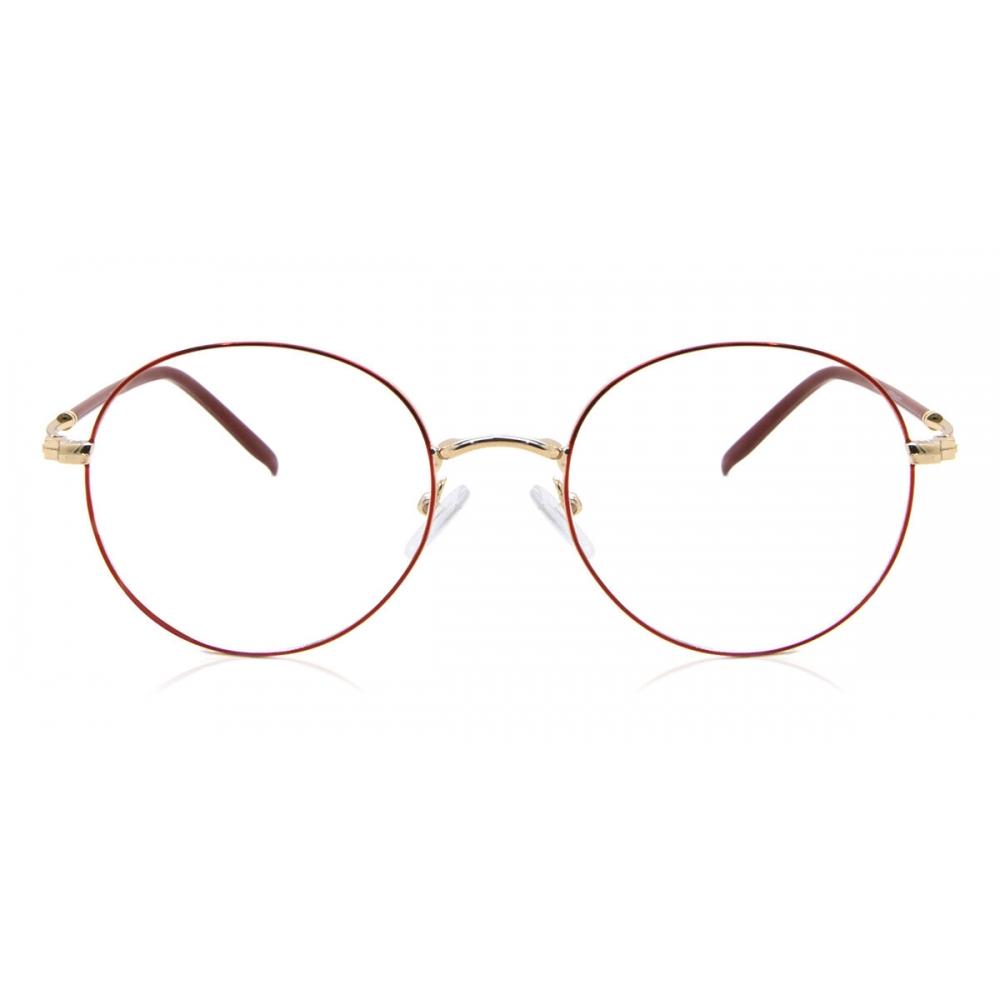

Full Rim Round Red Smartbuy Collection Krikz 927h Fashion Men Eyeglasses Red/52