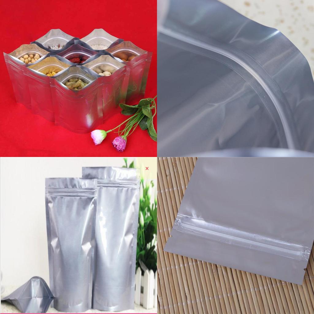 Lightweight Aluminum Foil Self-sealing Bag For Tea Packaging Flexible