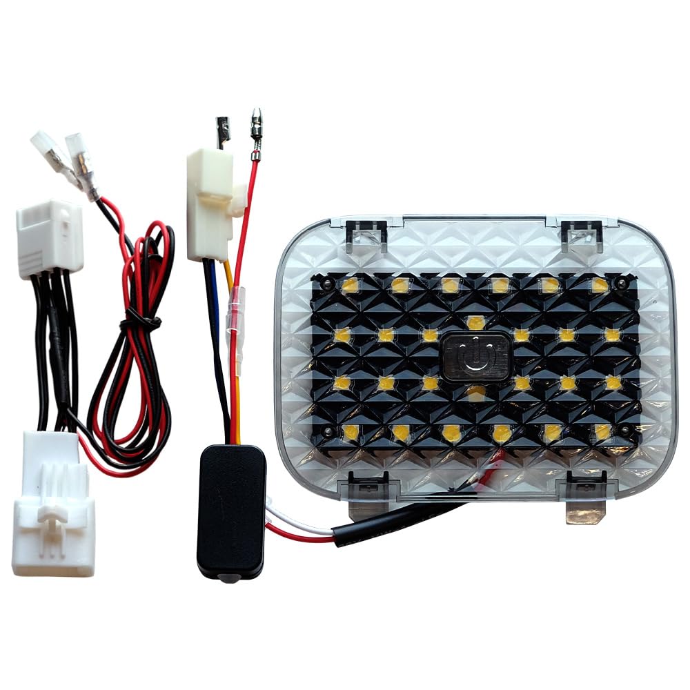 

Toyota 40 Series LED Rear Gate Super Easy Installation Alphard/Vellfire Lamps, 26-LED, Bright, White,